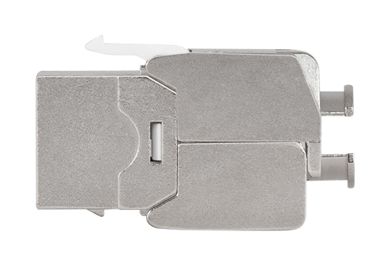 Produktbild MVT 200 104  -  Cat.6A RJ45 Keystone Anschlussmodul, geschirmt, STP 2226 AWG